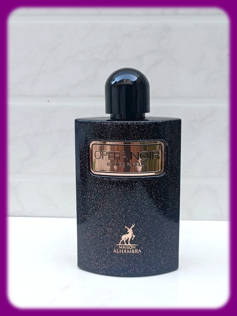عطر ادکلن اپرا نویر (رایحه بلک اوپیوم ) 100 میلی الحمبرا با بالاترین کیفیت