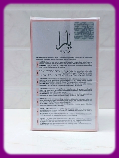 عطر ادکلن یارا صورتی 100 میلی لطافه اصلی در سیلورشاپ