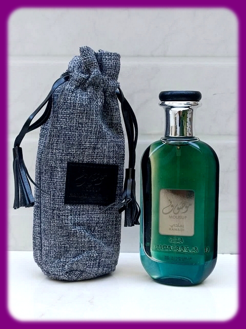 عطر ادکلن موصوف رمادی 100 میلی ارض الزعفران اصلی