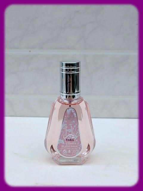 عطر ادکلن یارا صورتی 50 میلی ارض الزعفران اصل با بالاترین کیفیت