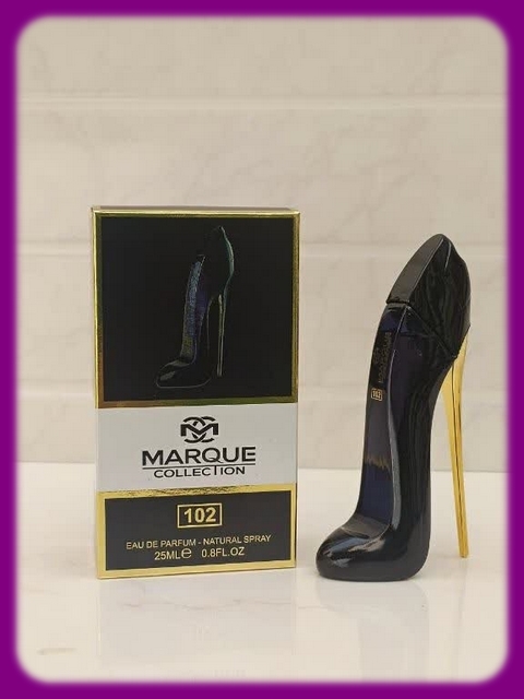 عطر ادکلن گودگرل زنانه 25 میلی مارکویی کد 102