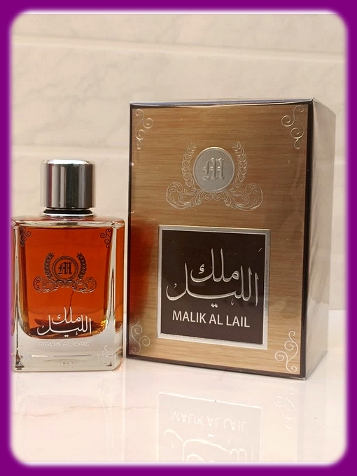 ادکلن ملک الیل 100 میلی ارض الزعفران  (MALIK AL LAIL)