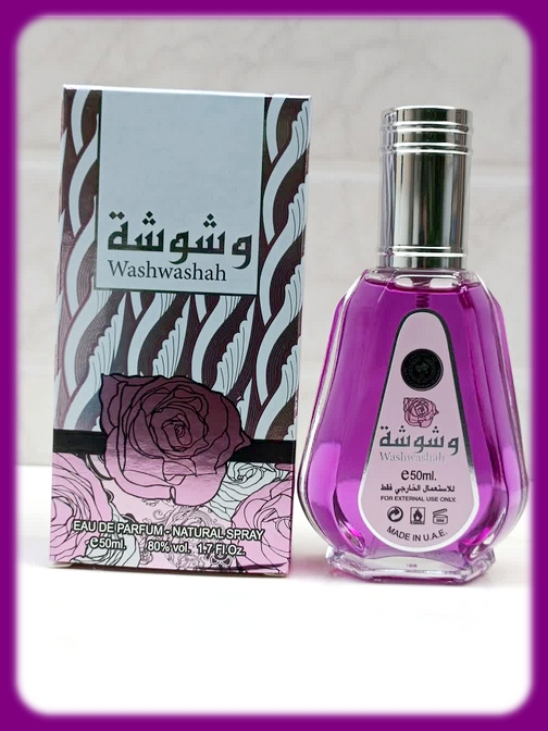 عطر ادکلن وشوشه 50 میلی ارض الزعفران  (Washwashah )
