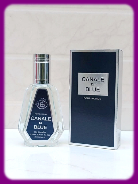 عطر ادکلن کانال دی بلو 50 میلی فراگرنس ورد رایحه بلو چنل (Canale Di Blue)