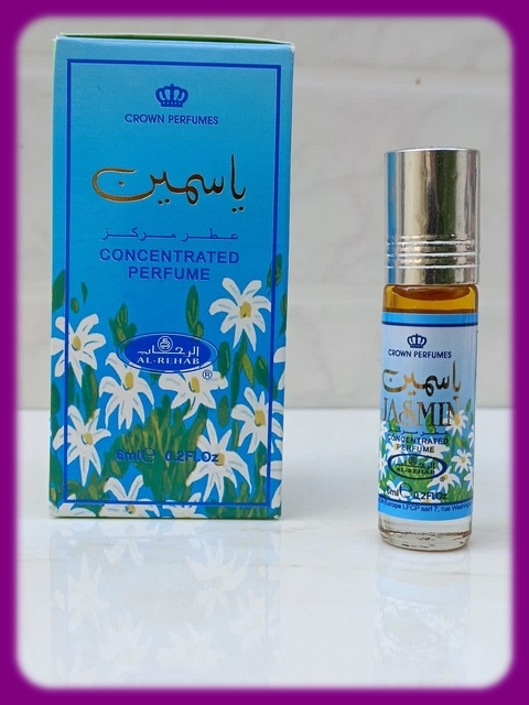 عطر عطر یاسمین 6 میلی الرحاب(JASMIN)